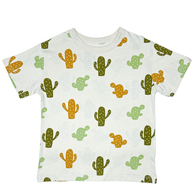 T-Shirt à manches courtes de seconde main en coton pour enfant de 6 ans - Vue 1