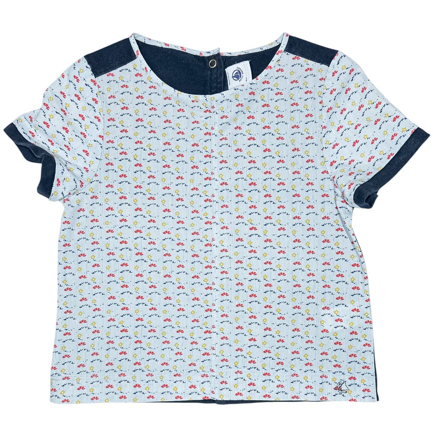T-Shirt à manches courtes de seconde main en coton pour enfant fille de 6 ans - Vue 1