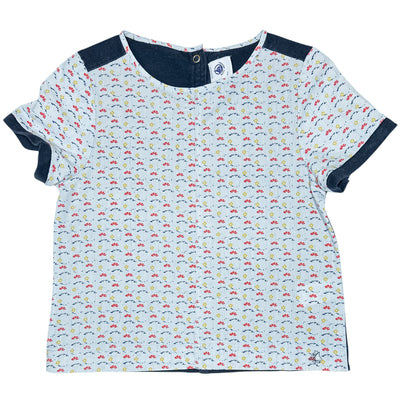 T-Shirt à manches courtes de seconde main en coton pour enfant fille de 6 ans - Vue 1