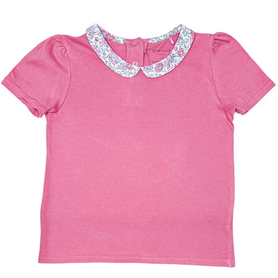 T-Shirt à manches courtes de seconde main en coton bio pour enfant fille de 6 ans - Vue 1