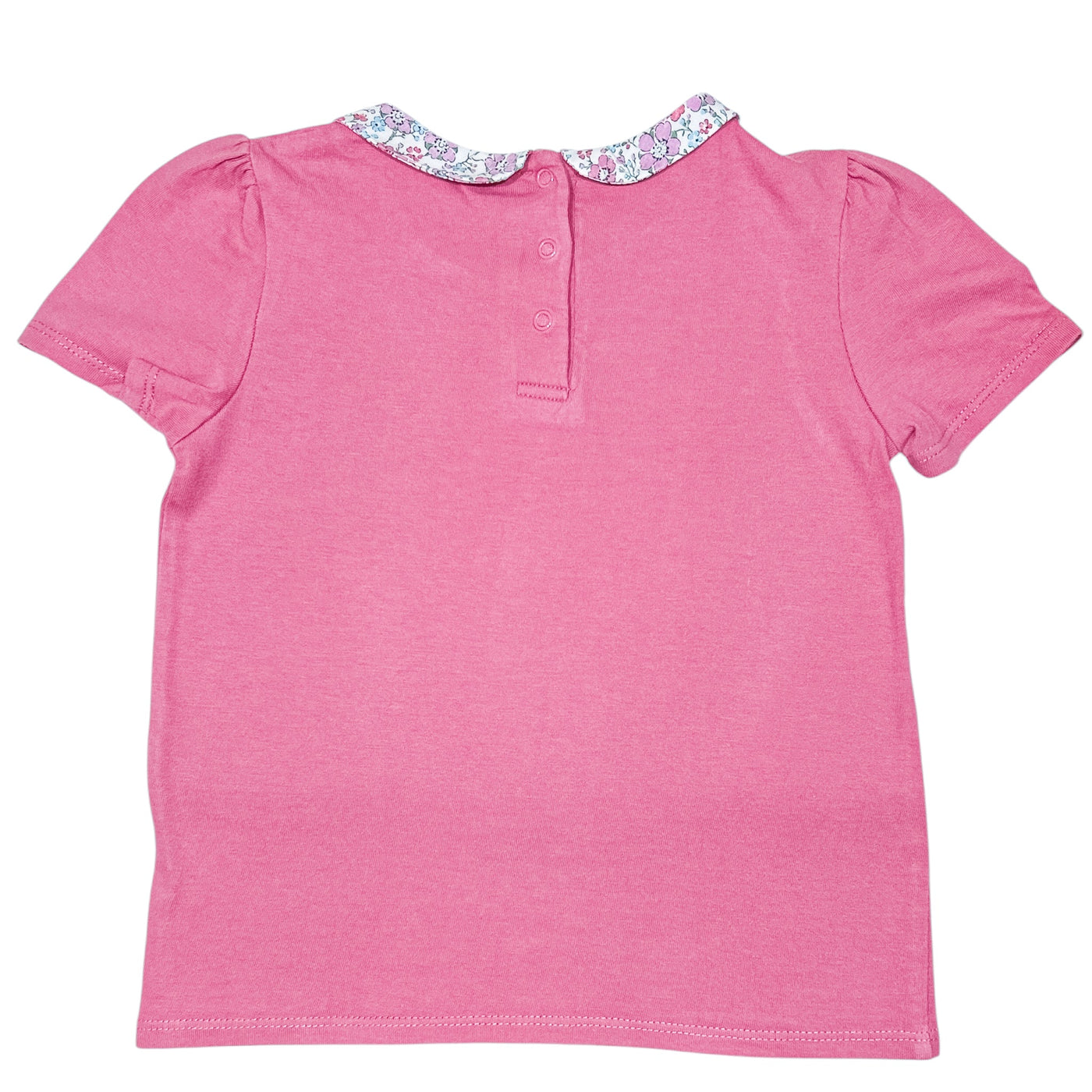 T-Shirt à manches courtes de seconde main en coton bio pour enfant fille de 6 ans - Vue 2