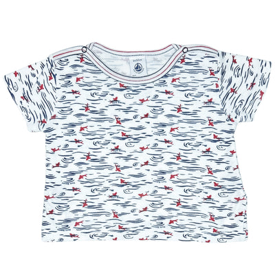 T-Shirt à manches courtes de seconde main en coton pour bébé de 6 mois - Vue 1