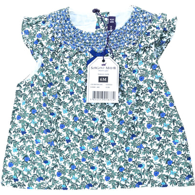 T-Shirt à manches courtes de seconde main en coton pour bébé fille de 6 mois - Vue 1