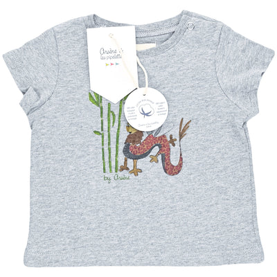 T-Shirt à manches courtes de seconde main en coton bio pour bébé de 6 mois - Vue 1