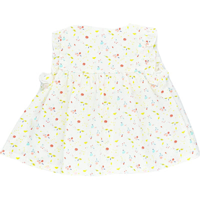 T-Shirt à manches courtes de seconde main en coton bio pour bébé fille de 6 mois - Vue 2