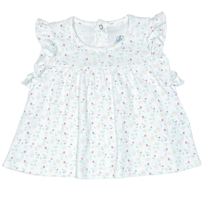 T-Shirt à manches courtes de seconde main en coton bio pour bébé fille de 6 mois - Vue 1