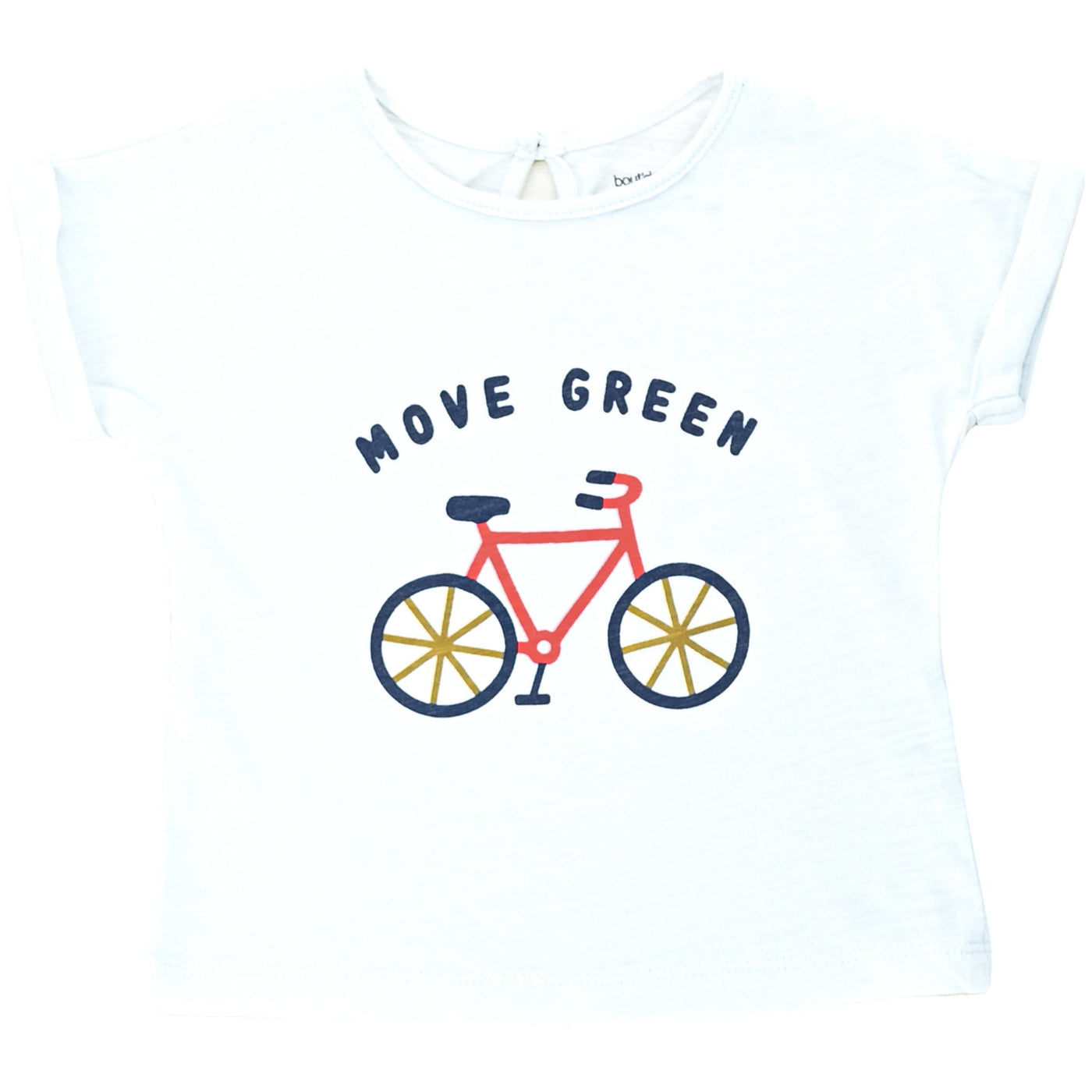 T-Shirt à manches courtes de seconde main en coton bio pour bébé de 6 mois - Vue 1