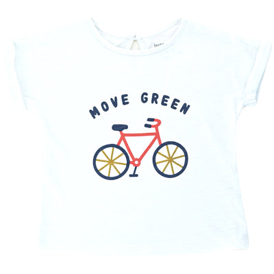 T-Shirt à manches courtes de seconde main en coton bio pour bébé de 6 mois - Vue 1