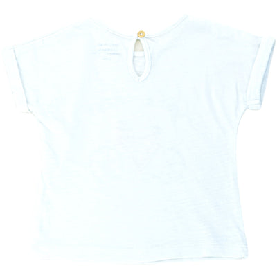 T-Shirt à manches courtes de seconde main en coton bio pour bébé de 6 mois - Vue 2