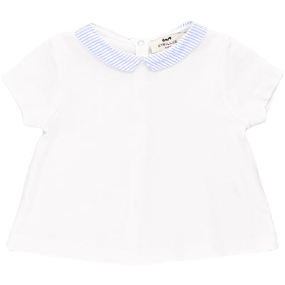 T-Shirt à manches courtes de seconde main en coton pour bébé fille de 9 mois - Vue 1