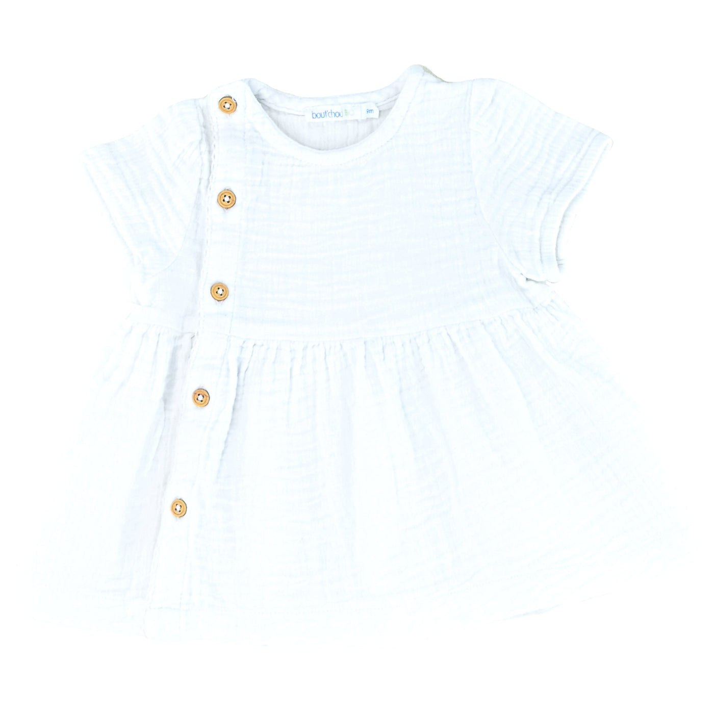 T-Shirt à manches courtes de seconde main en coton bio pour bébé fille de 9 mois - Vue 1