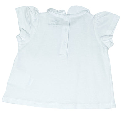 T-Shirt à manches courtes de seconde main en coton bio pour bébé fille de 9 mois - Vue 2