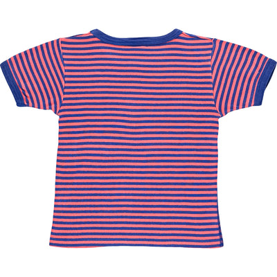 T-Shirt à manches courtes de seconde main en coton garçon petit bateau - Vue 2