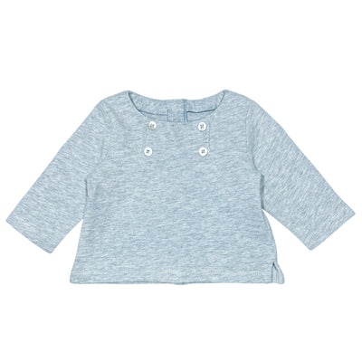 T-Shirt à manches longues de seconde main en coton pour bébé fille de 1 mois - Vue 1