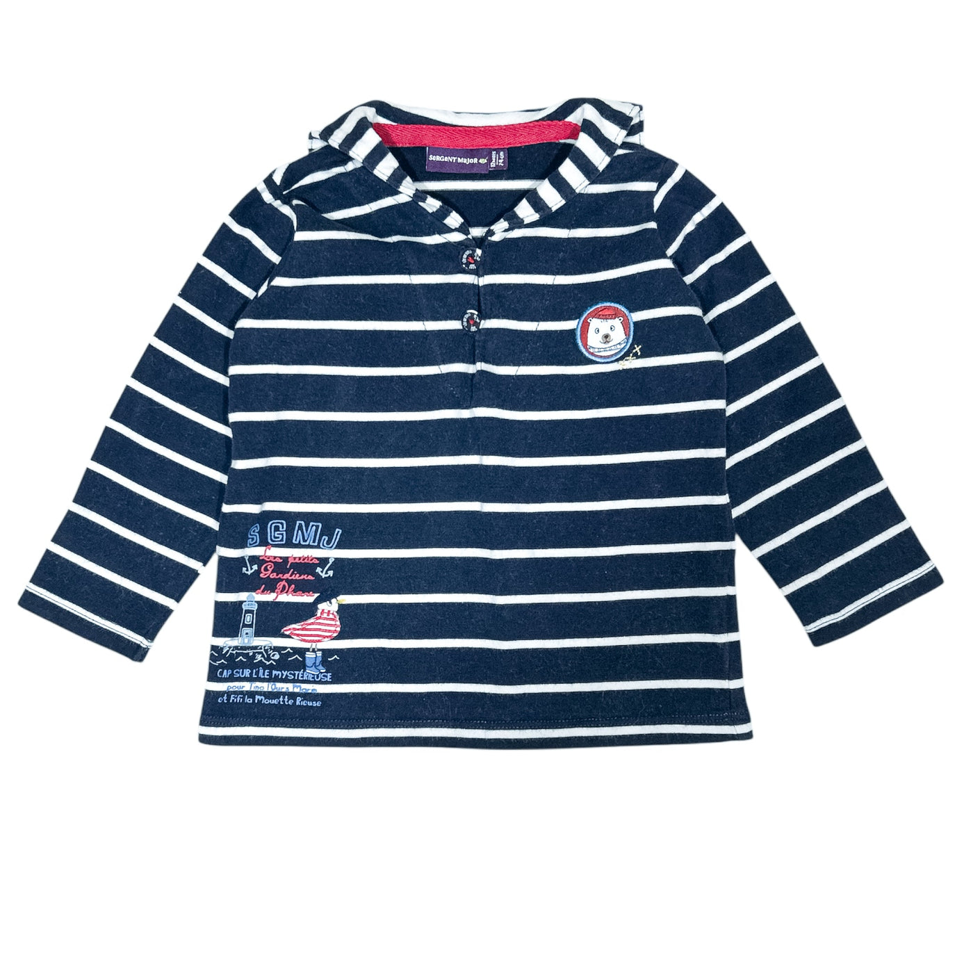 T-Shirt à manches longues de seconde main en coton pour bébé garçon de 12 mois - Vue 1