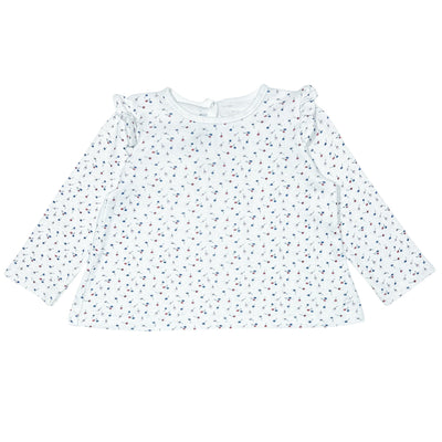 T-Shirt à manches longues de seconde main en coton pour bébé fille de 12 mois - Vue 1