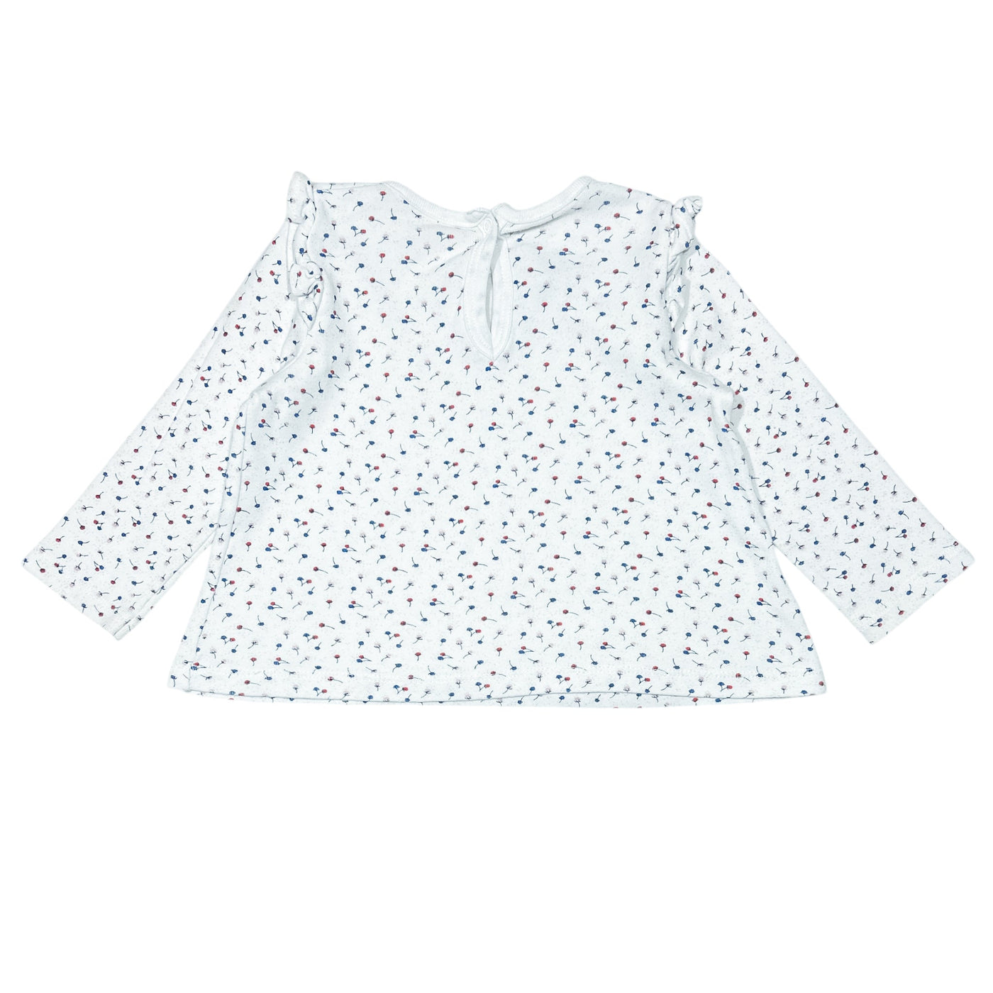 T-Shirt à manches longues de seconde main en coton pour bébé fille de 12 mois - Vue 2