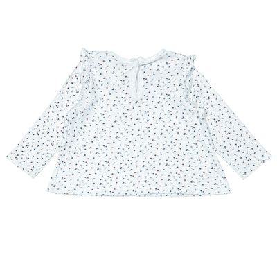 T-Shirt à manches longues de seconde main en coton pour bébé fille de 12 mois - Vue 2