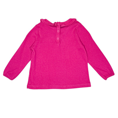 T-Shirt à manches longues de seconde main en coton pour bébé fille de 12 mois - Vue 2