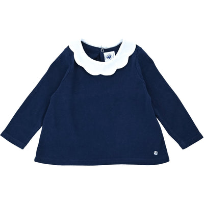 T-Shirt à manches longues de seconde main en coton pour bébé fille de 12 mois - Vue 1