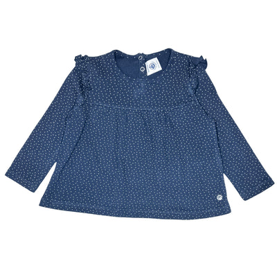 T-Shirt à manches longues de seconde main en coton pour bébé fille de 12 mois - Vue 1