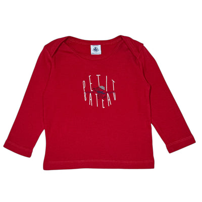 T-Shirt à manches longues de seconde main en coton pour bébé de 12 mois - Vue 1