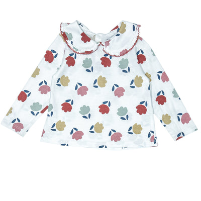 T-Shirt à manches longues de seconde main en coton bio pour bébé fille de 12 mois - Vue 1