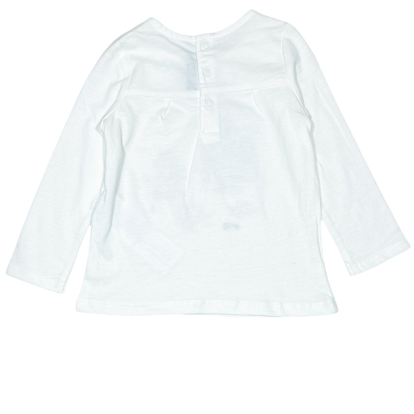 T-Shirt à manches longues de seconde main en coton pour bébé fille de 18 mois - Vue 2