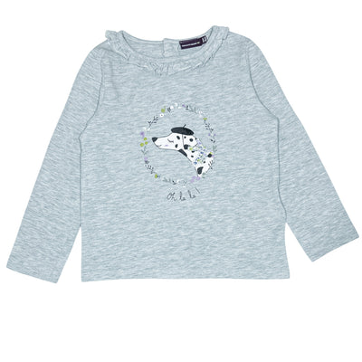 T-Shirt à manches longues de seconde main en coton pour enfant fille de 3 ans - Vue 1