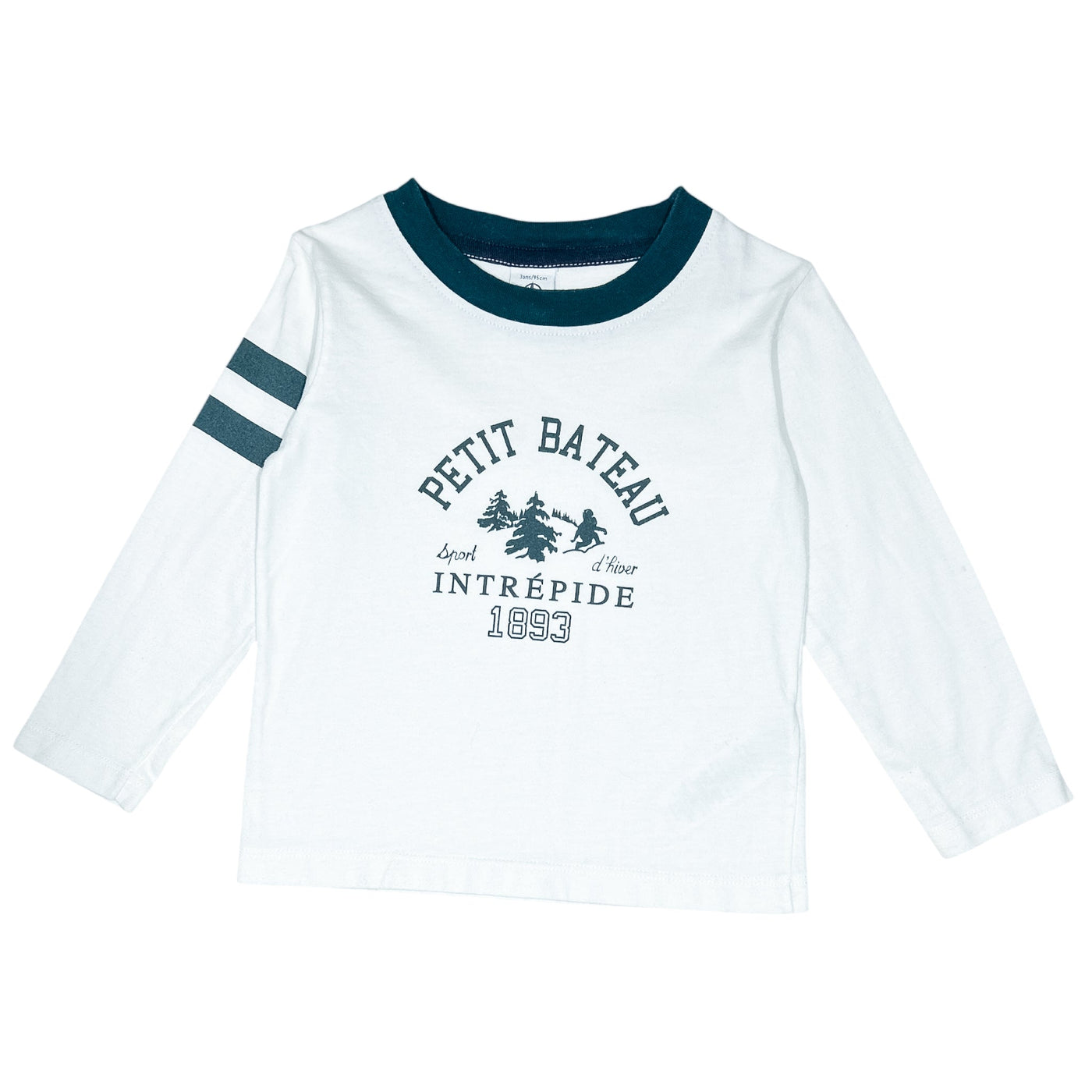 T-Shirt à manches longues de seconde main en coton pour enfant garçon de 3 ans - Vue 1
