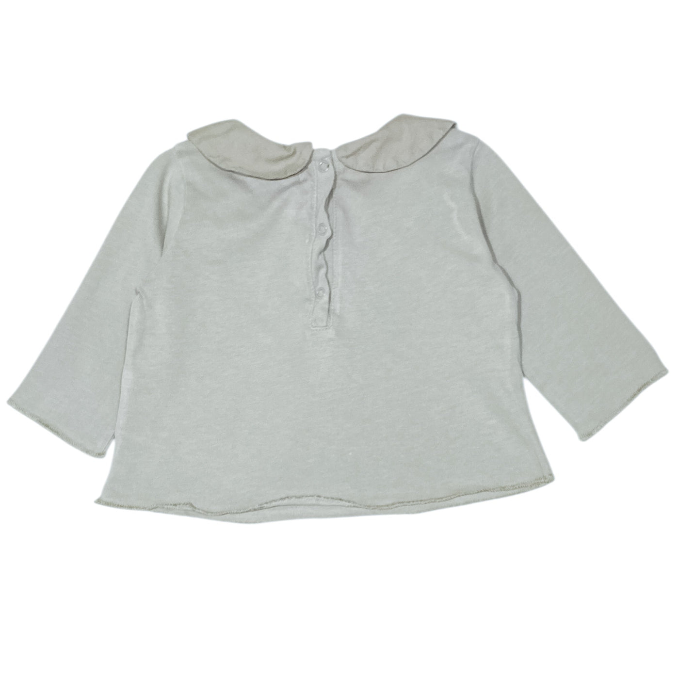 T-Shirt à manches longues de seconde main en coton pour bébé fille de 3 mois - Vue 2