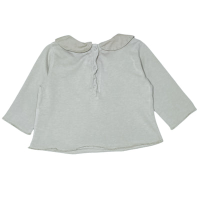 T-Shirt à manches longues de seconde main en coton pour bébé fille de 3 mois - Vue 2