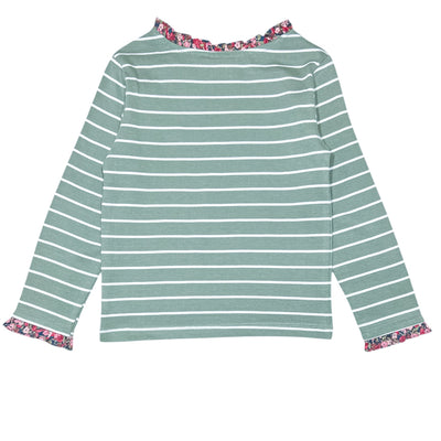 T-Shirt à manches longues de seconde main en coton pour enfant fille de 4 ans - Vue 2