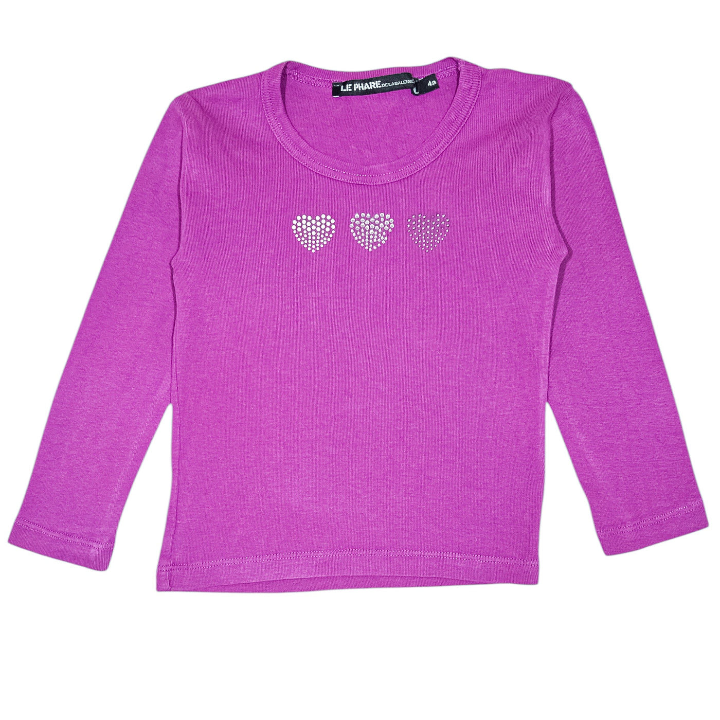 T-Shirt à manches longues de seconde main en coton pour enfant fille de 4 ans - Vue 1