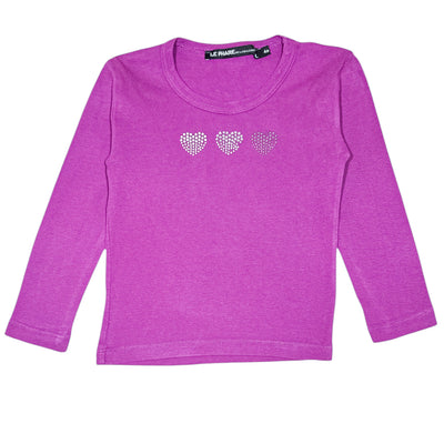 T-Shirt à manches longues de seconde main en coton pour enfant fille de 4 ans - Vue 1