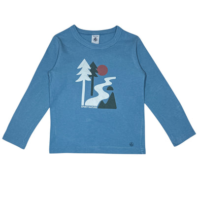 T-Shirt à manches longues de seconde main en coton pour enfant garçon de 5 ans - Vue 1