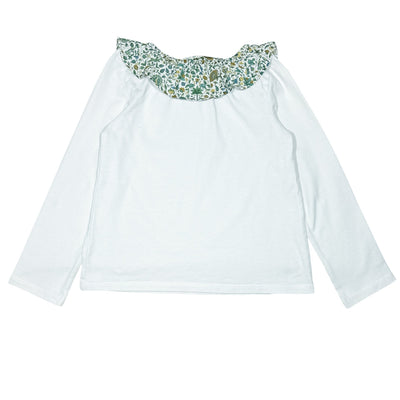 T-Shirt à manches longues de seconde main en coton pour enfant fille de 6 ans - Vue 2