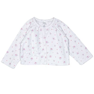 T-Shirt à manches longues de seconde main en coton pour bébé fille de 6 mois - Vue 1