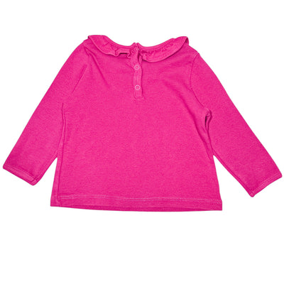 T-Shirt à manches longues de seconde main en coton pour bébé fille de 6 mois - Vue 2