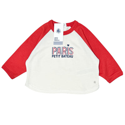 T-Shirt à manches longues de seconde main en coton pour bébé de 6 mois - Vue 1