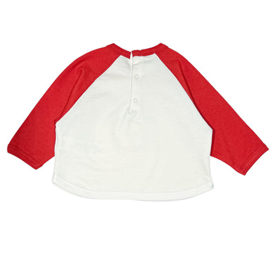 T-Shirt à manches longues de seconde main en coton pour bébé de 6 mois - Vue 2