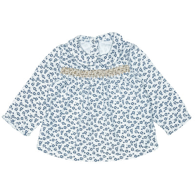 T-Shirt à manches longues de seconde main en coton pour bébé fille de 6 mois - Vue 1