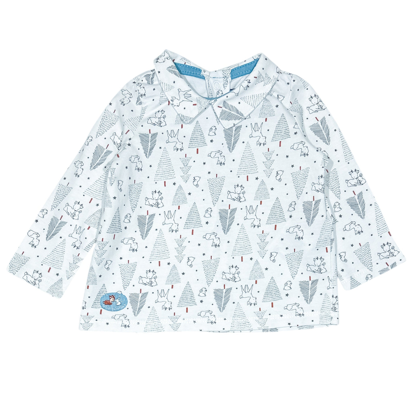 T-Shirt à manches longues de seconde main en coton pour bébé de 6 mois - Vue 1