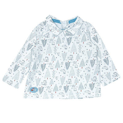 T-Shirt à manches longues de seconde main en coton pour bébé de 6 mois - Vue 1