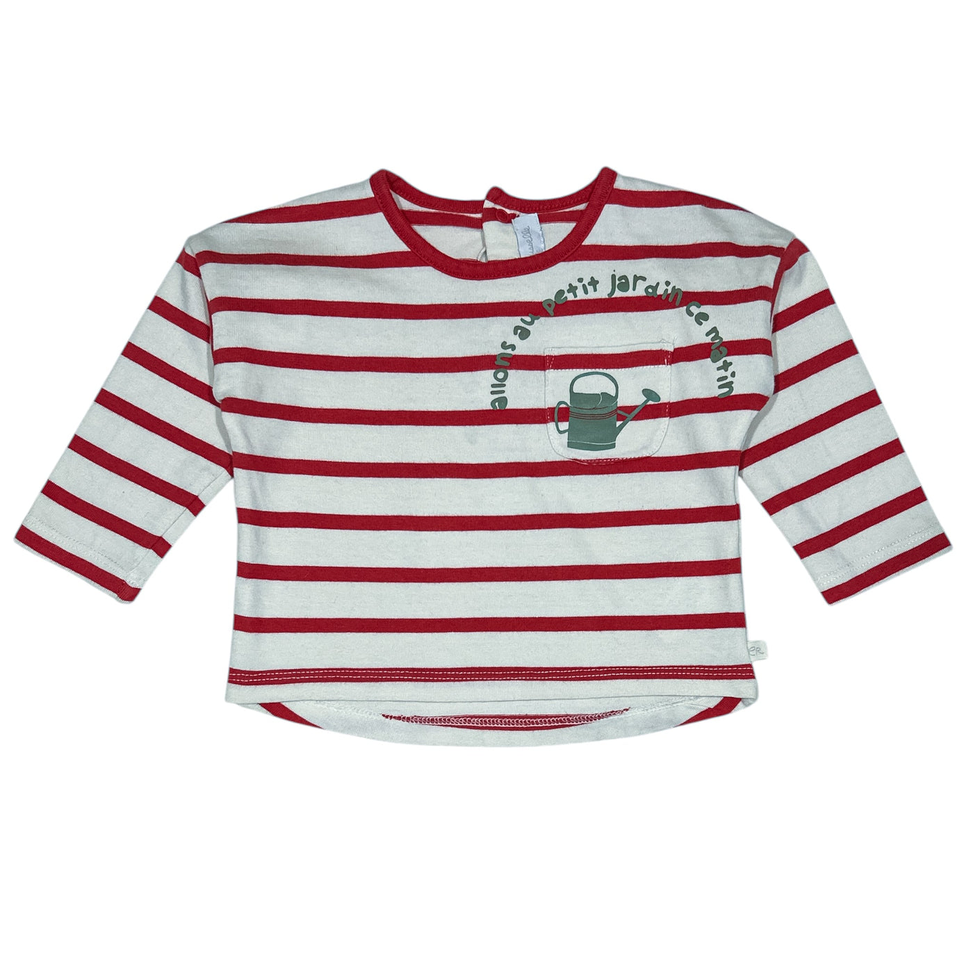 T-Shirt à manches longues de seconde main en coton pour bébé de 6 mois - Vue 1