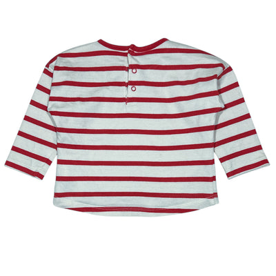 T-Shirt à manches longues de seconde main en coton pour bébé de 6 mois - Vue 2