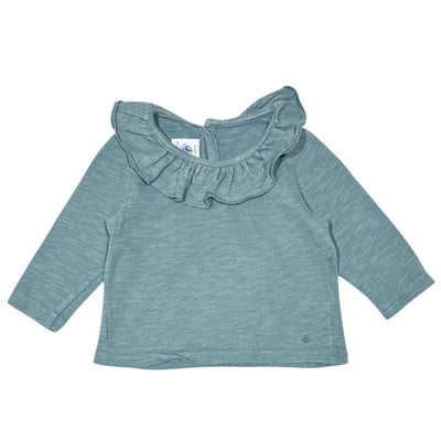 T-Shirt à manches longues de seconde main en coton pour bébé fille de 6 mois - Vue 1
