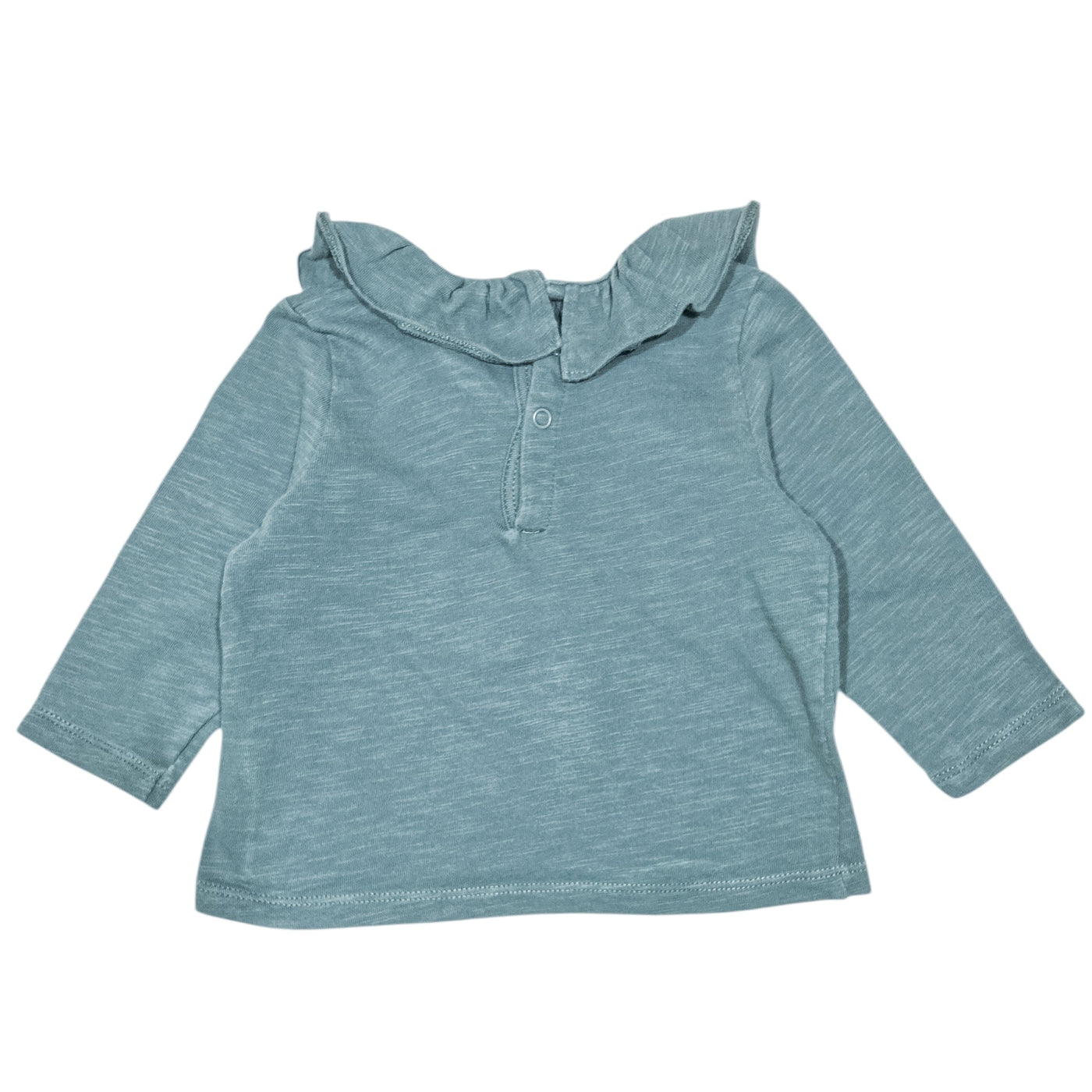 T-Shirt à manches longues de seconde main en coton pour bébé fille de 6 mois - Vue 2