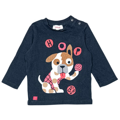 T-Shirt à manches longues de seconde main en coton pour bébé garçon de 6 mois - Vue 1