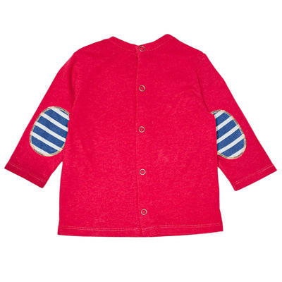 T-Shirt à manches longues de seconde main en coton pour bébé garçon de 6 mois - Vue 1